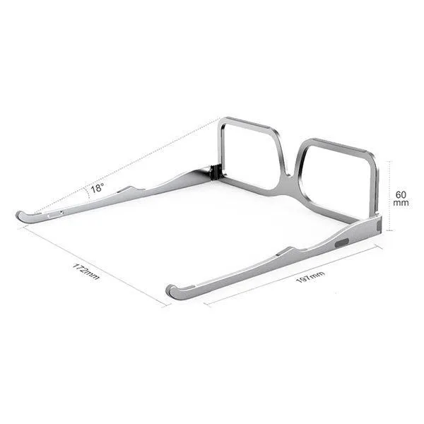 Portable Glasses Design Laptop And Tablet Stand