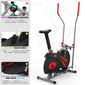 RevXtreme Old Skool 2.0 Cross trainer and Exercise Bike 2 in 1