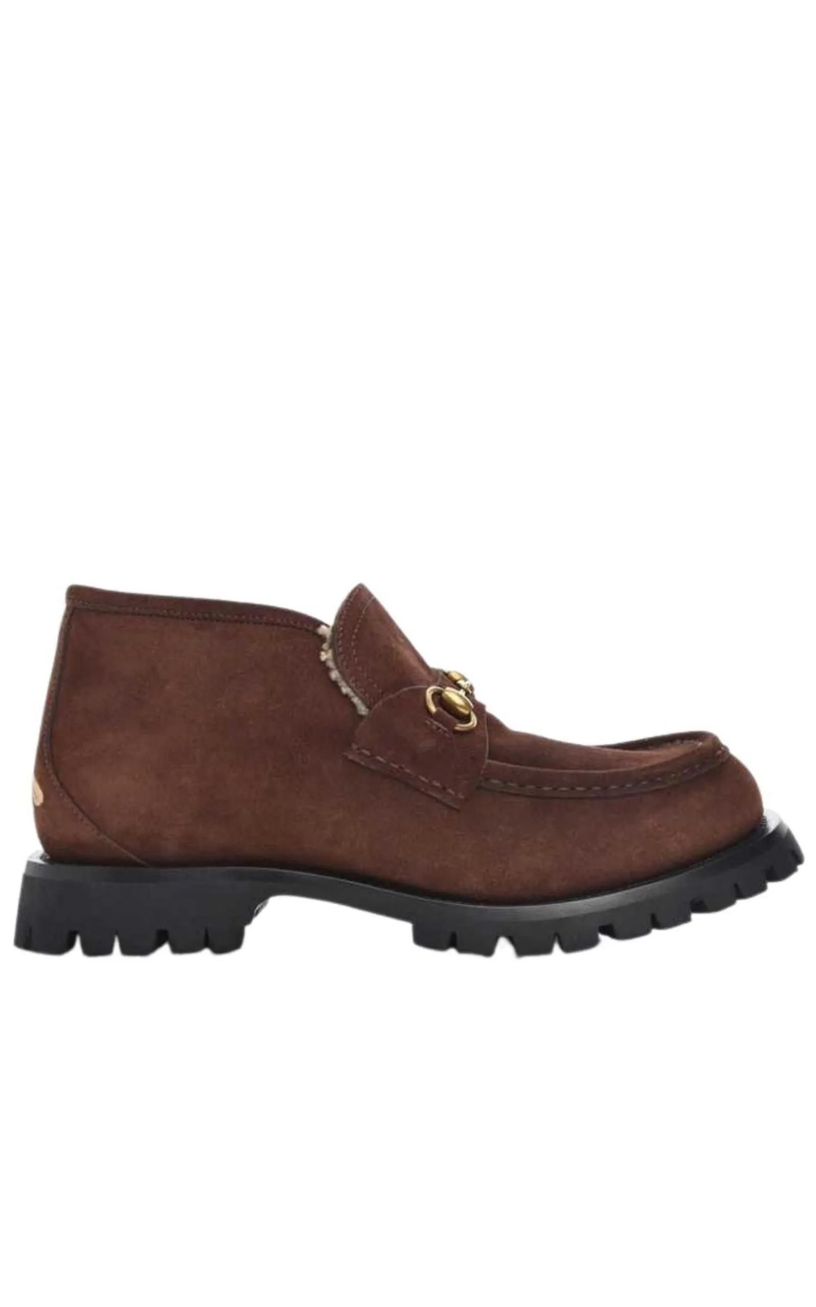 Shearling Harald Horsebit Ankle Boots