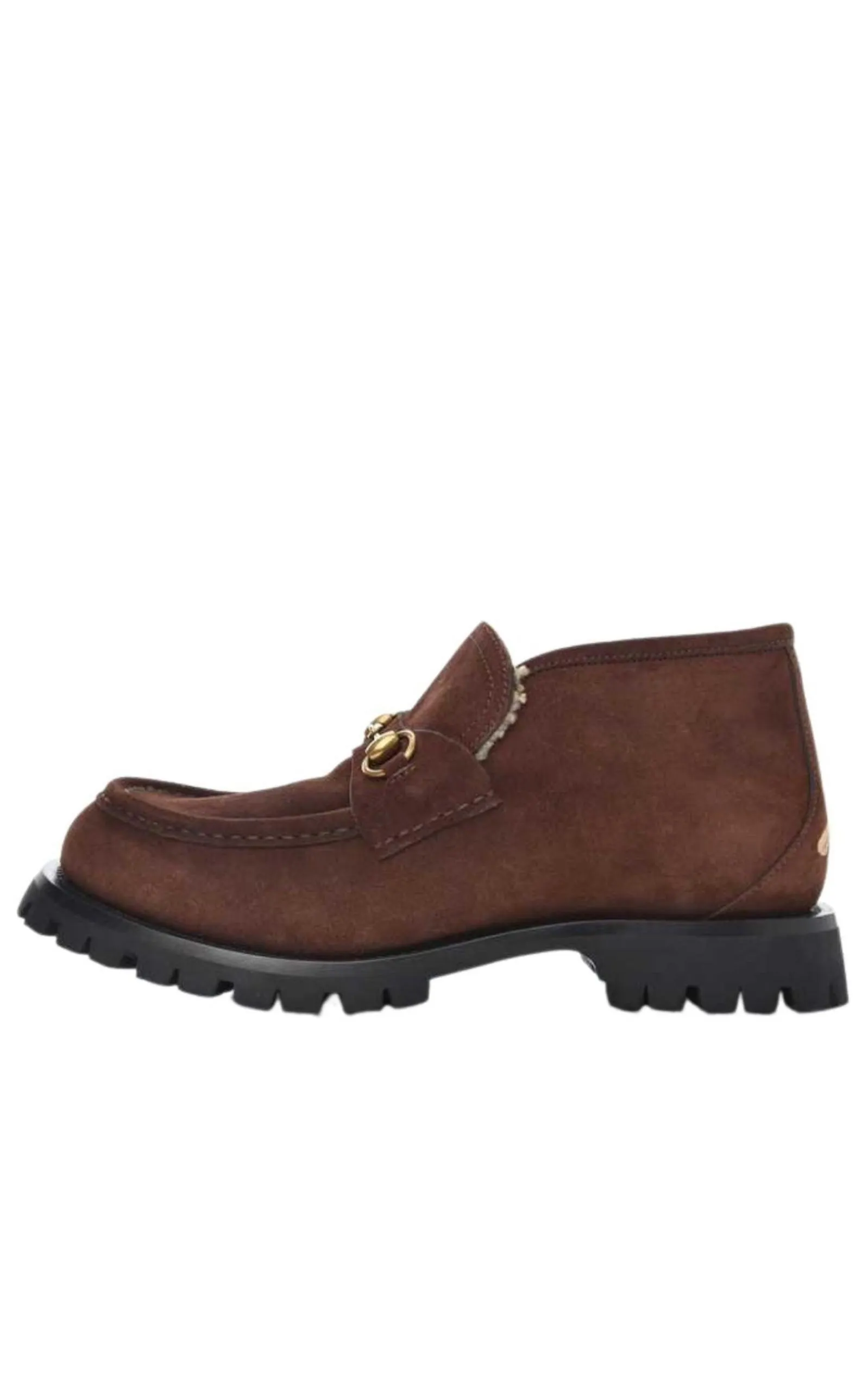 Shearling Harald Horsebit Ankle Boots