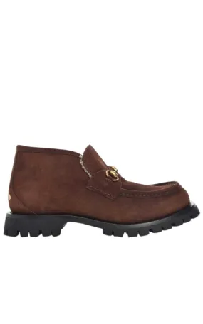Shearling Harald Horsebit Ankle Boots