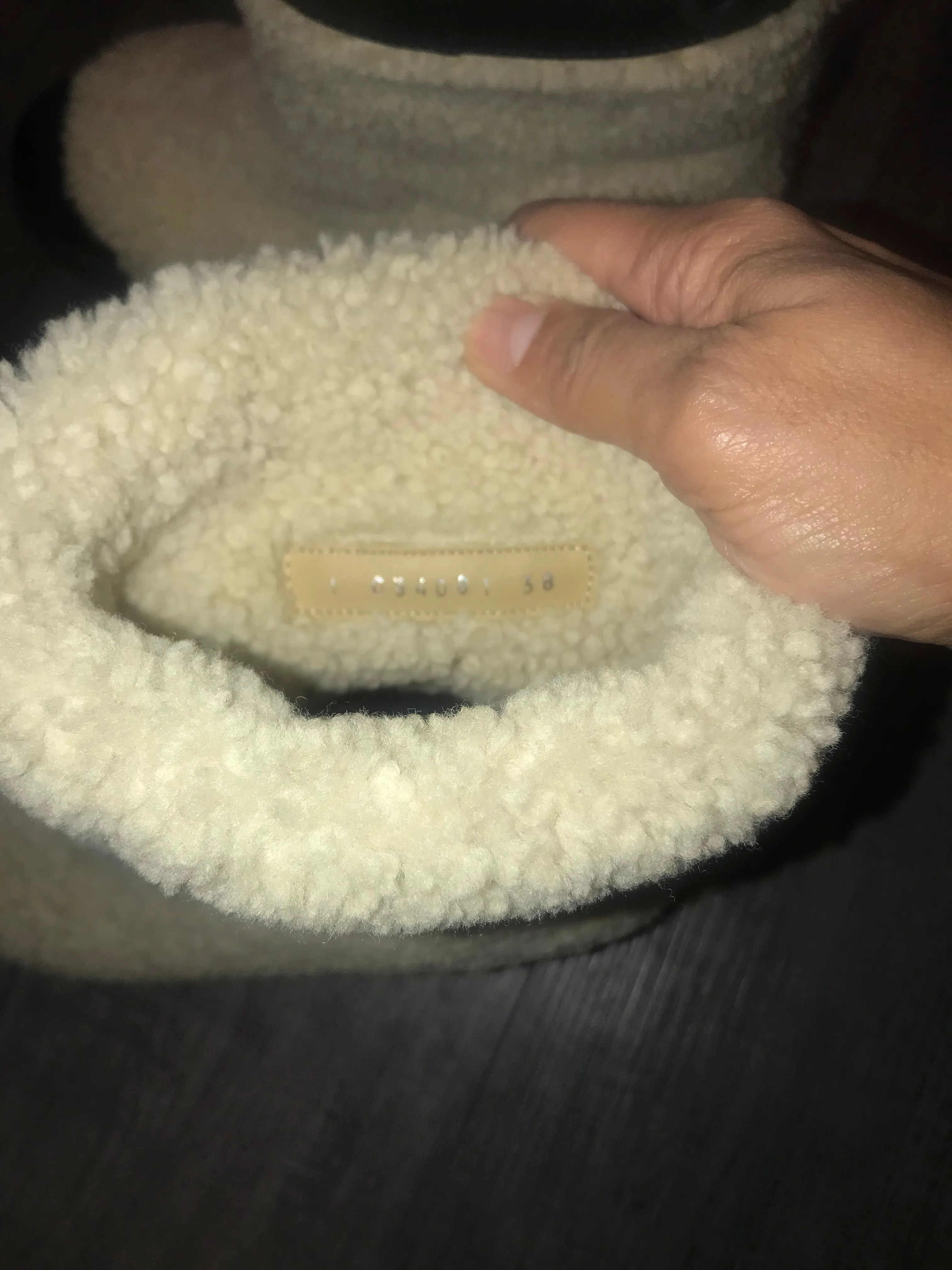 Shearling Snow Boots with Logo