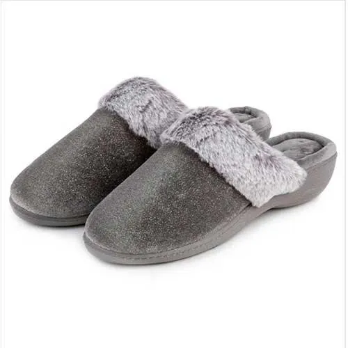 Sparkle Velour Mule
