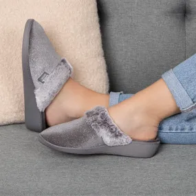 Sparkle Velour Mule