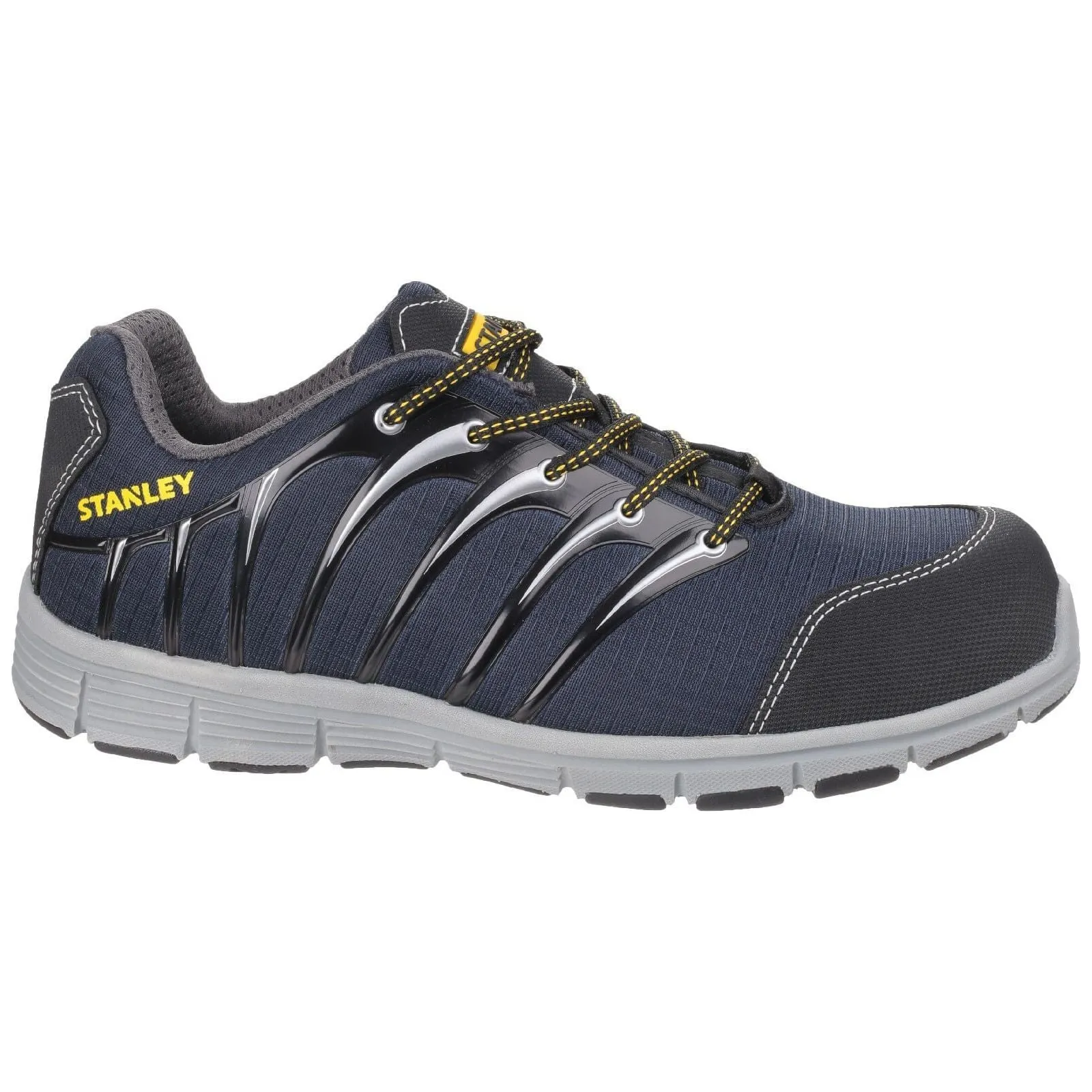 Stanley Globe Navy/Grey S1P Sports Safety Trainers Mens