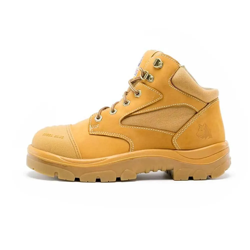 Steel Blue Parkes Zip Scuff Cap 312658 Work Boots - Wheat