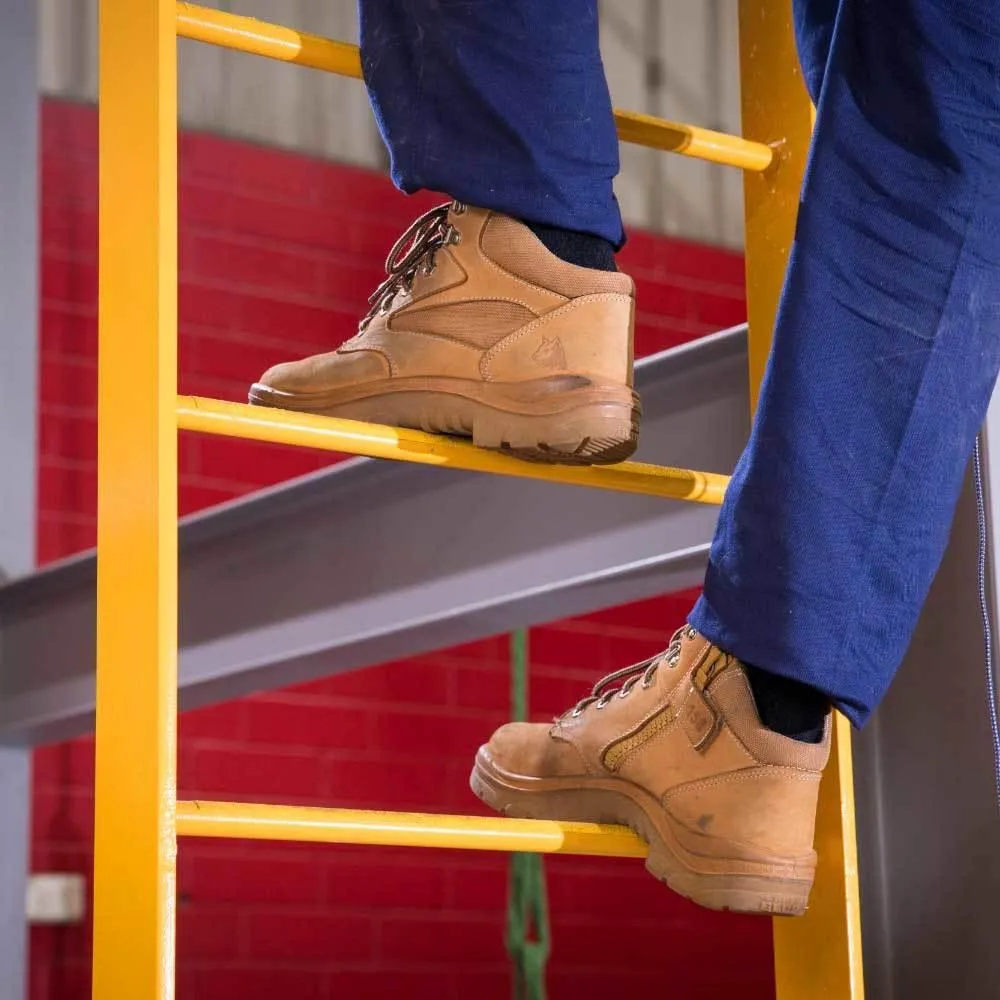 Steel Blue Parkes Zip Scuff Cap 312658 Work Boots - Wheat