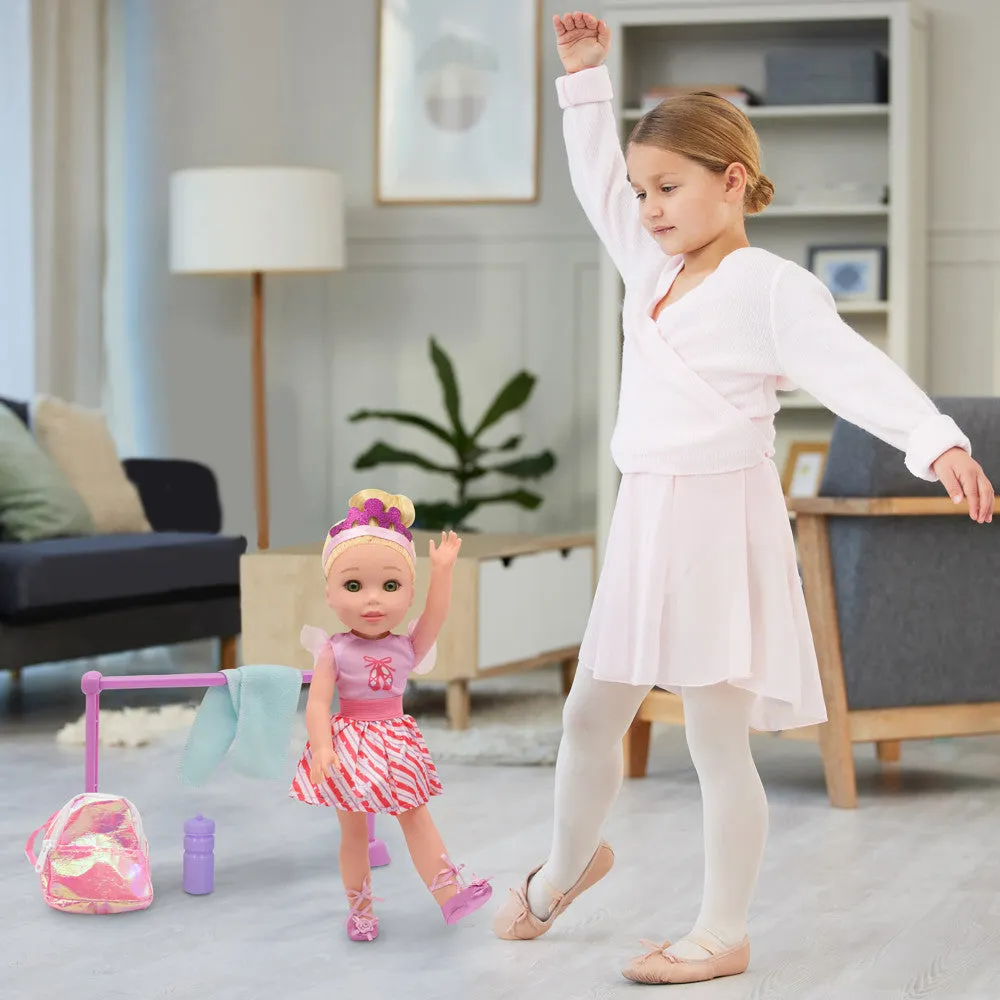 Style Dreamers 14" Ballet Set - Blonde Hair Hard Body Doll
