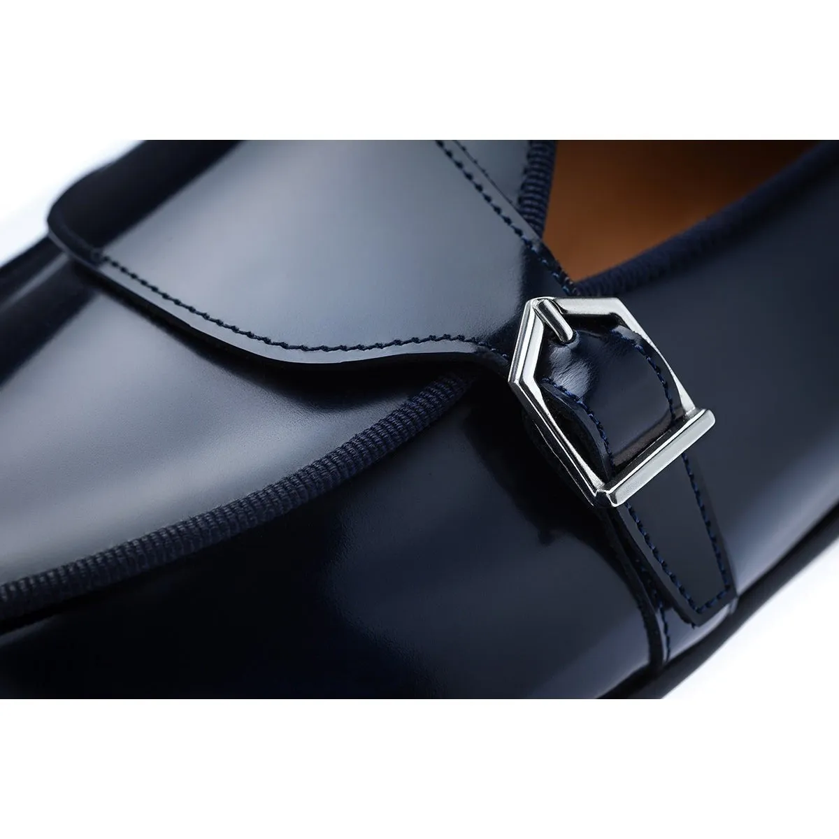 SUPERGLAMOUROUS Tangerine 15.1 Men's Shoes Polished Calf-Skin Leather Belgian Loafers (SPGM1317)