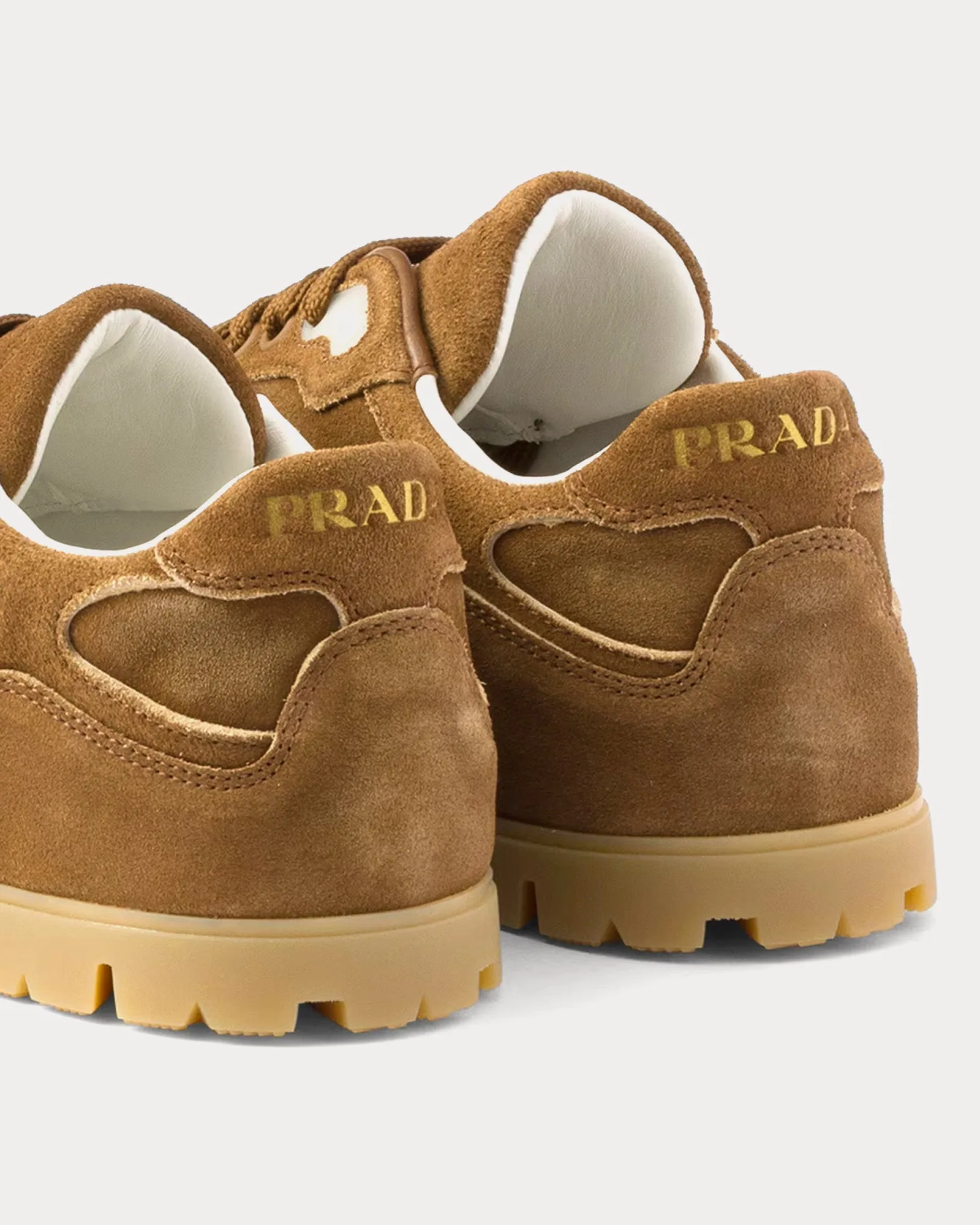 Trail Faded Suede Cinnamon Low Top Sneakers