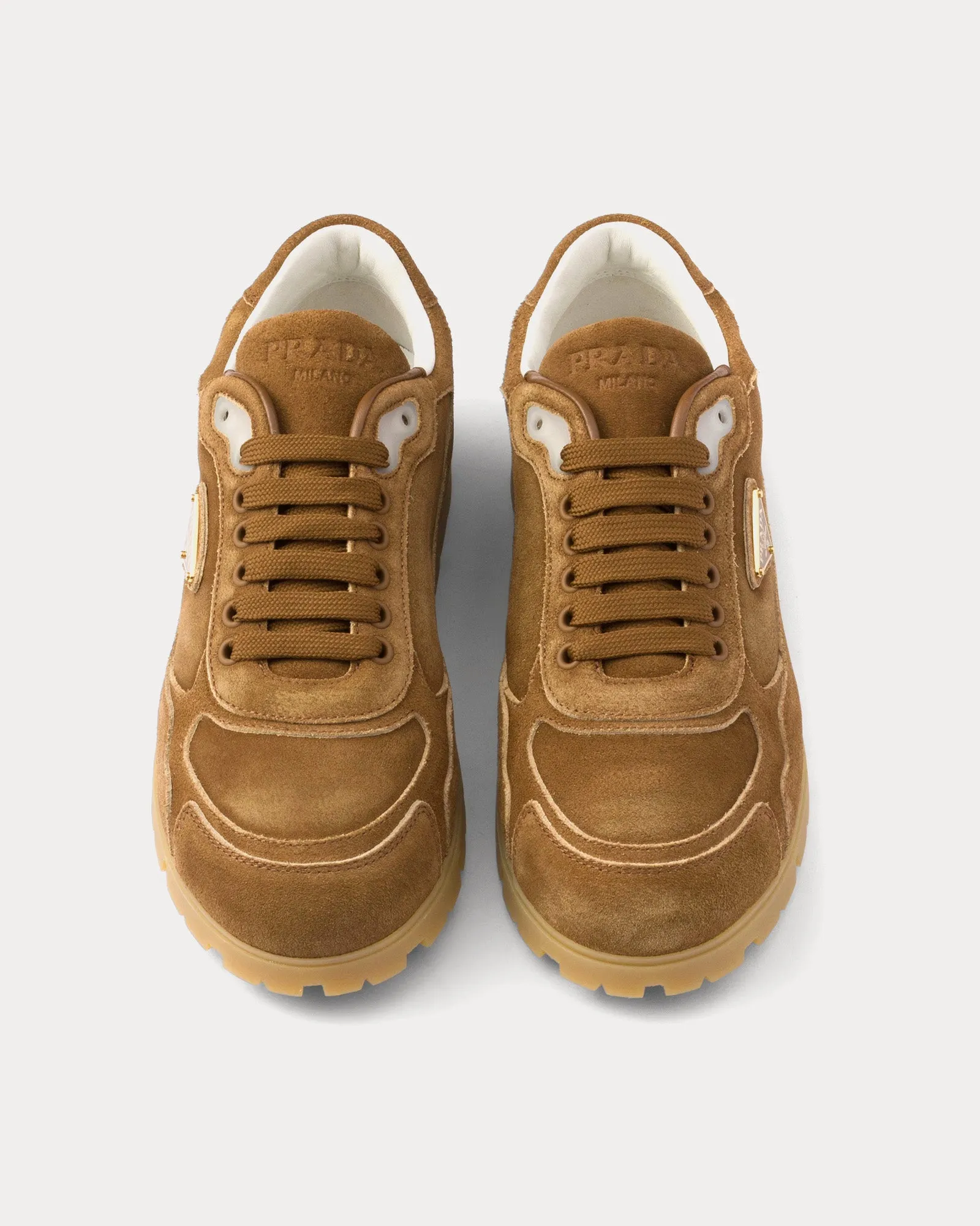 Trail Faded Suede Cinnamon Low Top Sneakers