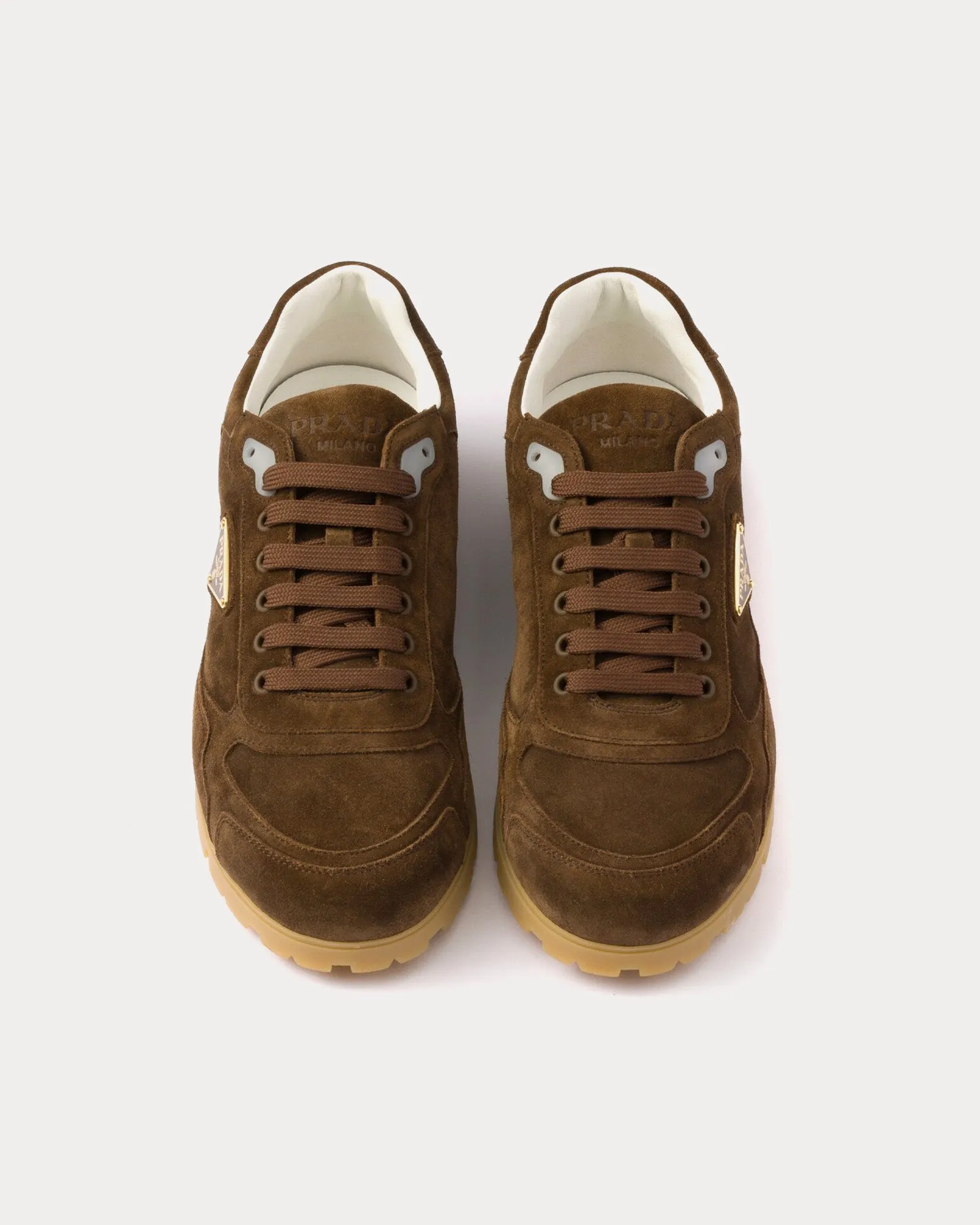 Trail Faded Suede Dark Brown Low Top Sneakers