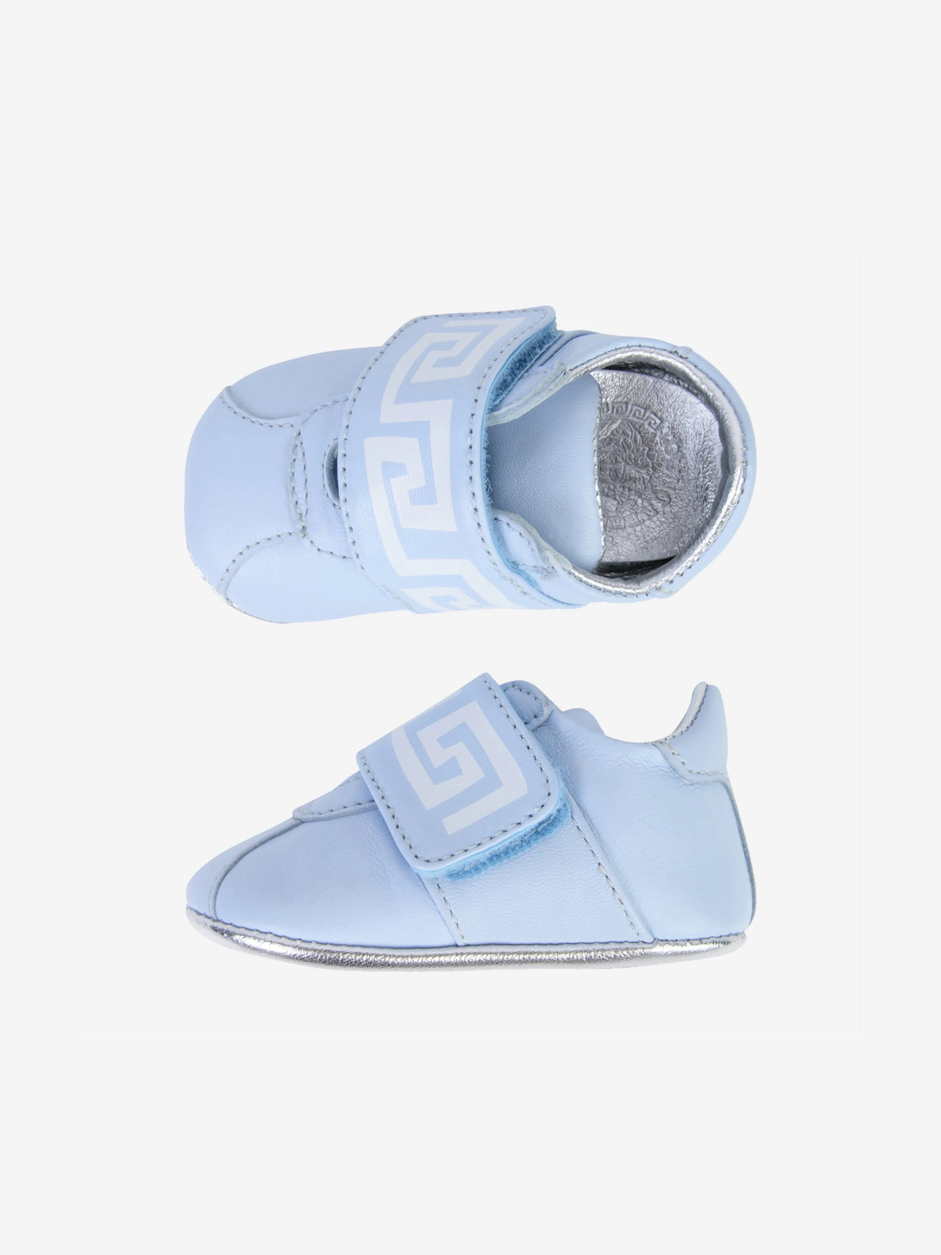 Versace Baby Boys Leather Pre Walkers