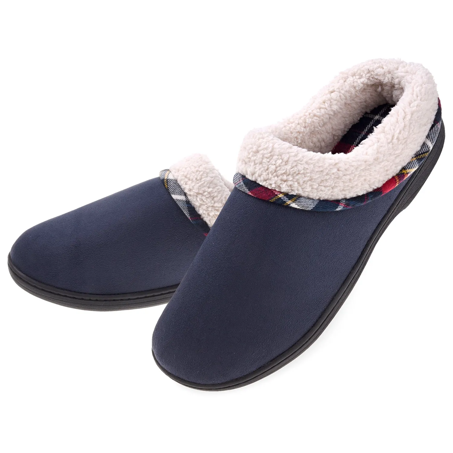 VONMAY Men's Slippers Cozy Memory Foam Breathable Warm Slip on Clogs House Shoes Indoor/Outdoor