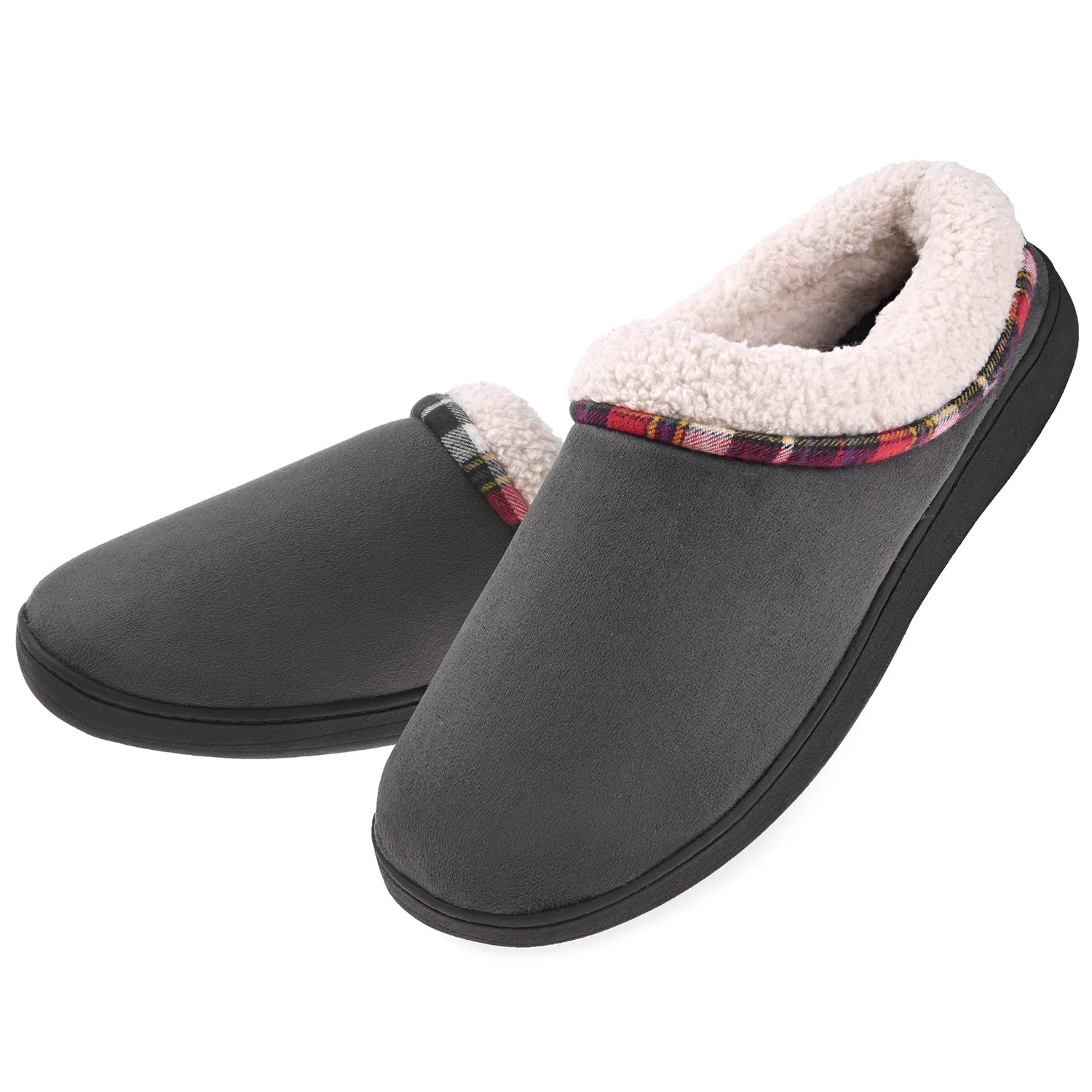 VONMAY Men's Slippers Cozy Memory Foam Breathable Warm Slip on Clogs House Shoes Indoor/Outdoor
