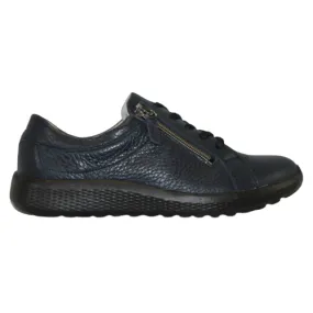 Waldlaufer Wide Fit Walkers- 634002 - Navy