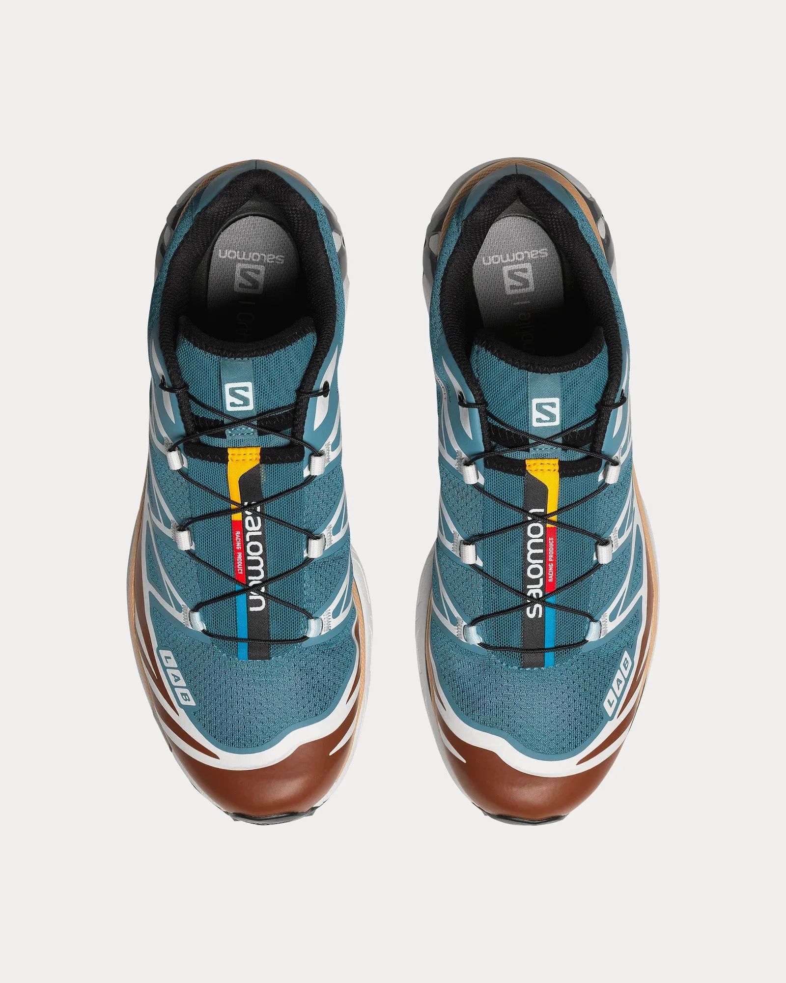 XT-6 Aegean Blue / Tortoise Shell / Hazelnut Low Top Sneakers