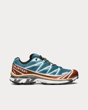 XT-6 Aegean Blue / Tortoise Shell / Hazelnut Low Top Sneakers