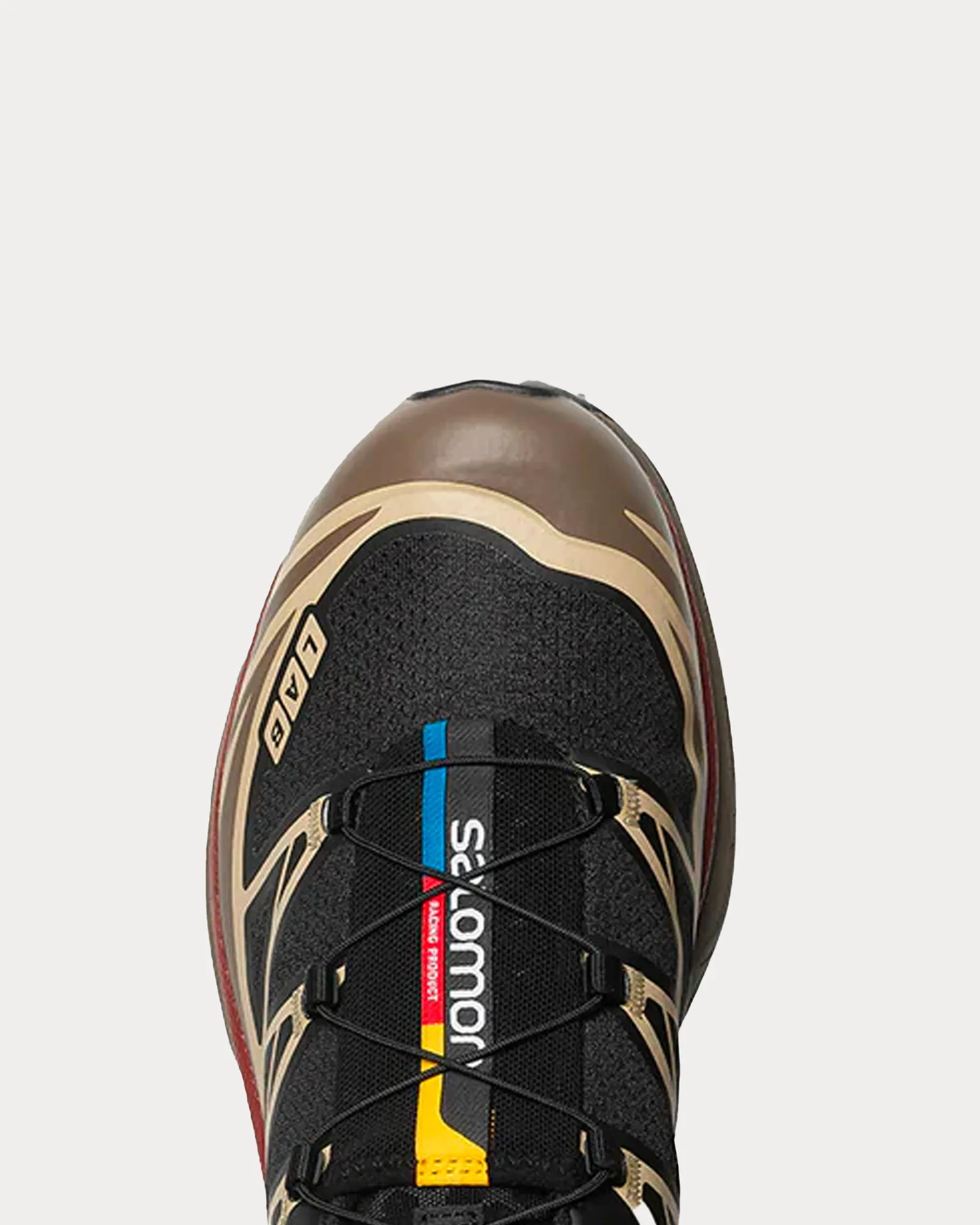 XT-6 Black / Falcon / Cow Low Top Sneakers
