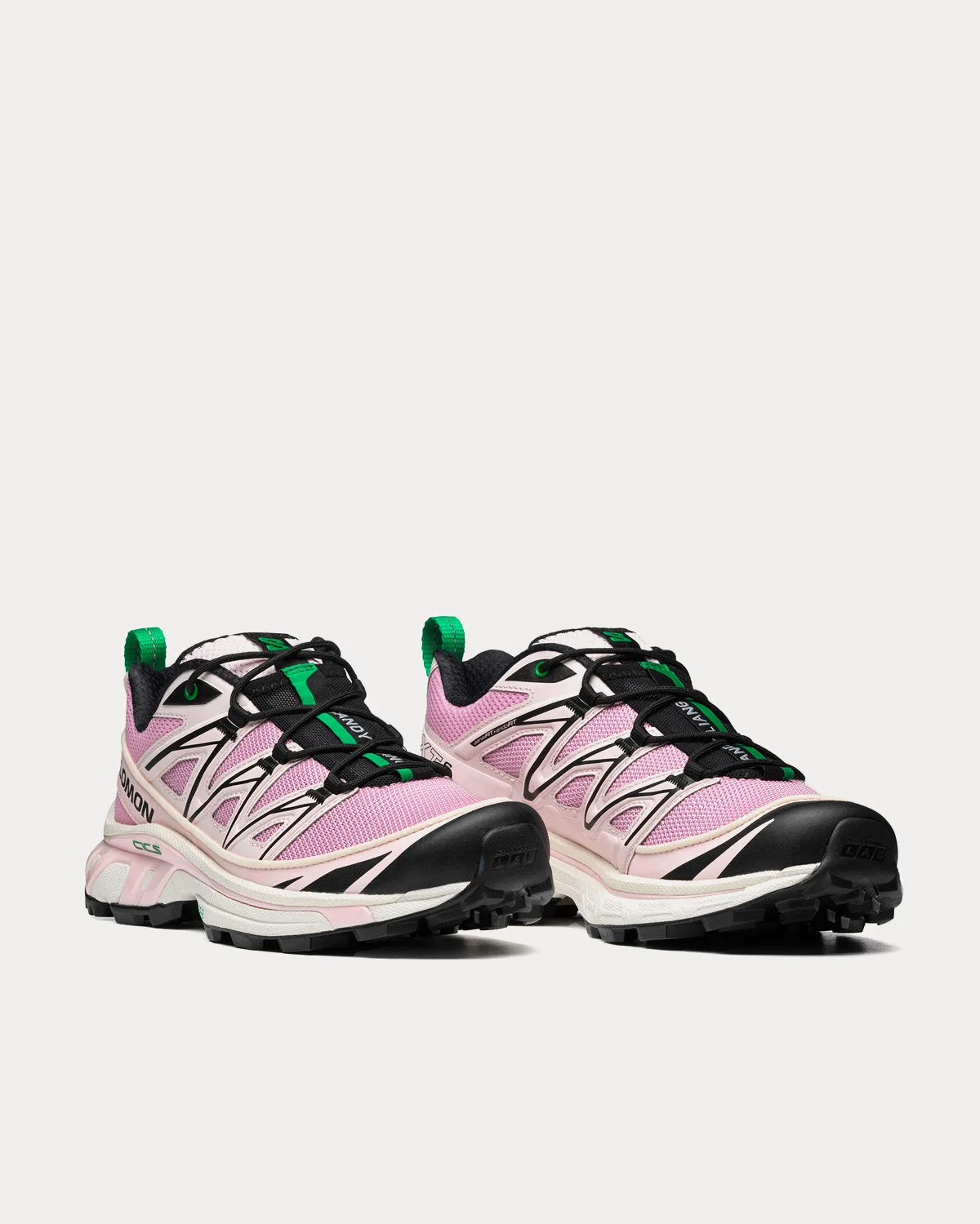 XT-6 Expanse Cradle Pink / Jelly Green / Black Low Top Sneakers